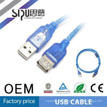 SIPU High Speed ​​2.0 Klarheit blau l Form Mikro-USB-Kabel versenkbar